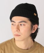 45%OFF！＜マガシーク＞ シップス SHIPS any: 畦編み 5ゲージ ワッチキャップ/ニット帽 メンズ ブラック ONESIZE SHIPS】 セール開催中】画像