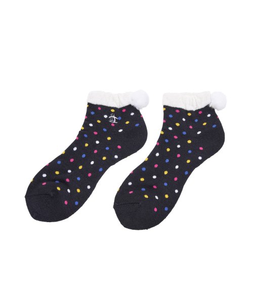 ドット柄ショート丈ソックス 靴下 マンシングウェア Munsingwear Magaseek