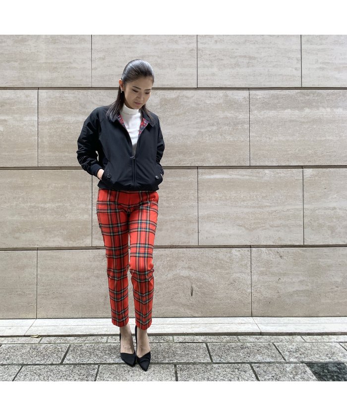 セール Kinloch Anderson キンロックアンダーソン タータンチェックストレッチパンツ マンシングウェア Munsingwear Magaseek