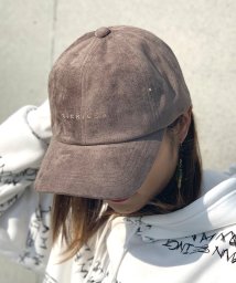 Dickies(Dickies)/フェイクスエードCAP/ﾗｲﾄﾌﾞﾗｳﾝ