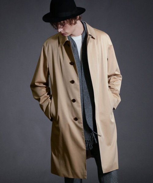 Dunkeld Ml ギャバジンステンカラーコート メンズファッション 阪急百貨店公式通販 阪急 Men S Online Store