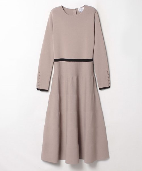 セール フィットアンドフレアニットワンピース ランバンオンブルー Lanvin En Bleu Magaseek