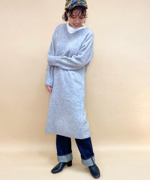 セール Web限定 ラクーン混ニットワンピース フレディエミュ Fredy Emue Magaseek セール Web限定 ラクーン混ニットワンピース フレディエミュ Fredy Emue Magaseek