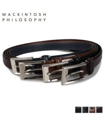 MACKINTOSH PHILOSOPHY(マッキントッシュ フィロソフィー)/マッキントッシュ フィロソフィー MACKINTOSH PHILOSOPHY ベルト レザーベルト メンズ LEATHER BELT ブラック ネイビー ブラウ/ブラック