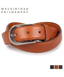 MACKINTOSH PHILOSOPHY(マッキントッシュ フィロソフィー)/マッキントッシュ フィロソフィー MACKINTOSH PHILOSOPHY ベルト レザーベルト メンズ 本革 バックル LEATHER BELT ブラック /ブラウン