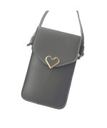 62%OFF！＜マガシーク＞ バックヤードファミリー bag1705271 スマホ入れ ショルダーバッグ レディース ダークグレー ショルダーバッグ BACKYARD FAMILY】 セール開催中】画像