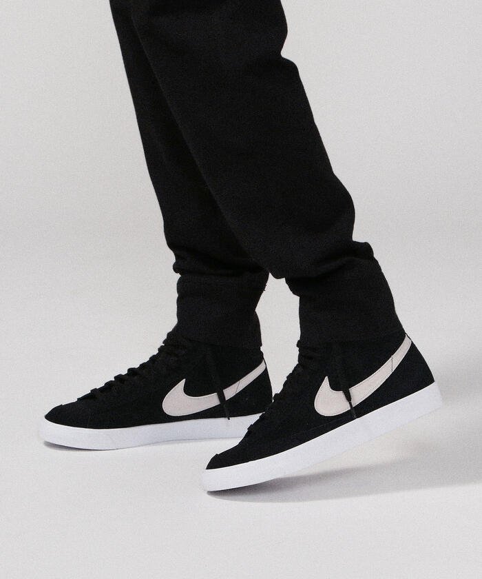 ＜マガシーク＞ トゥモローランド NIKE BLAZER MID 77 VINTAGE ブレザーミッド スエードスニーカー メンズ 19ブラック 11 TOMORROWLAND】