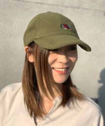 FRUIT OF THE LOOM(フルーツオブザルーム)/FLEECE LOGO EMB LOW CAP/ｶｰｷｰ