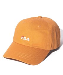 JEANS MATE(ジーンズメイト)/【FILA】ロゴ入り ローキャップ ユニセックス/マスタード