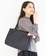 10%OFF！＜マガシーク＞ エムケーミッシェルクランバッグ カットデザイントートバッグ レディース ブラック F MK MICHEL KLEIN BAG】 タイムセール開催中】画像