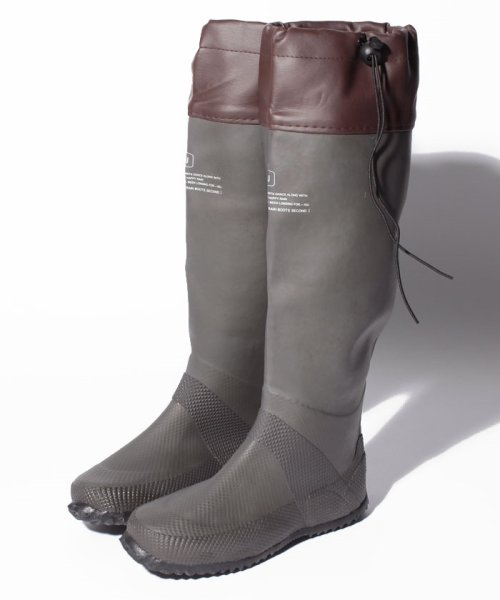 KiU(KiU)/KIU PACKABLE RAIN BOOTS ii/ブラウン