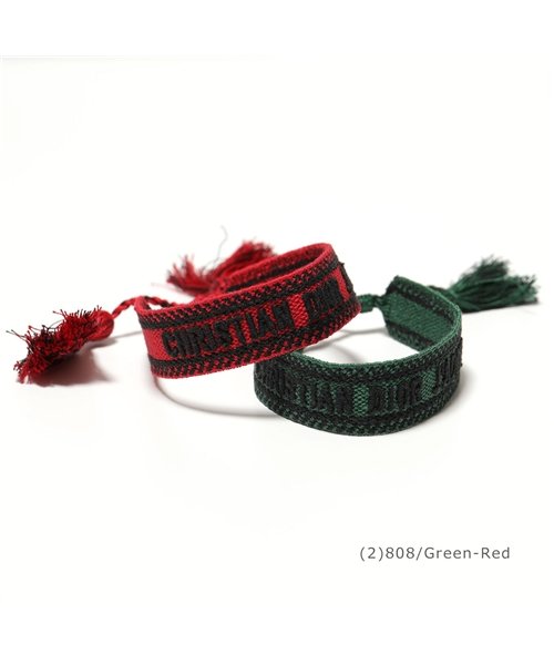 セール Dior ディオール B0961 Adrco Textile J Adior Bracelet ブレスレット ミサンガ 2点セット レディース ディオール Dior Magaseek