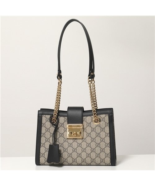 セール Gucci グッチ Khnkg 9769 Ggスモール ショルダーバッグ パドロック キャンバス レザー 鞄 レディース グッチ Gucci Magaseek