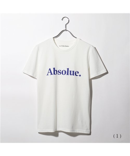 Les Petits Basics(ル ベーシック)/【Les Petits Basics(レ ペティート ベーシックス)】ルベーシック TEE クルーネック 半袖 Tシャツ プリント カットソー レディース/ホワイト