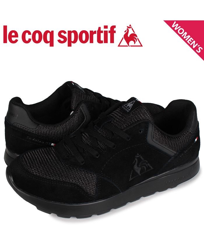 ルコック スポルティフ Le Coq Sportif La セーヌ ワイド スニーカー レディース La Seine Wide ブラック 黒 Ql3qjc51b ルコックスポルティフ Lecoqsportif Magaseek