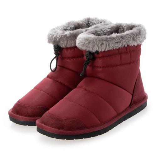 キルティングボアブーツ ブーツ レディース 秋冬 ショート 丈 ブーツ 靴 ボア あったか 内側ボア ローヒール ぺたんこ ナイロン スポーティ アウトドア 軽 Lirio Blanco Lirio Blanco Magaseek