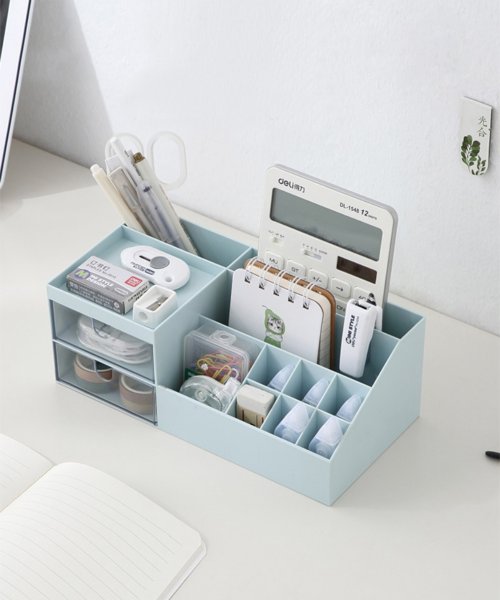 セール メイクボックス 化粧品 収納 化粧品収納ボックス コスメ収納 コスメボックス ホワイト 収納ボックス コスメ 小物入れ メイク収納 卓上 小物収納 コスメケース Aimoha アイモハ Aimoha Magaseek
