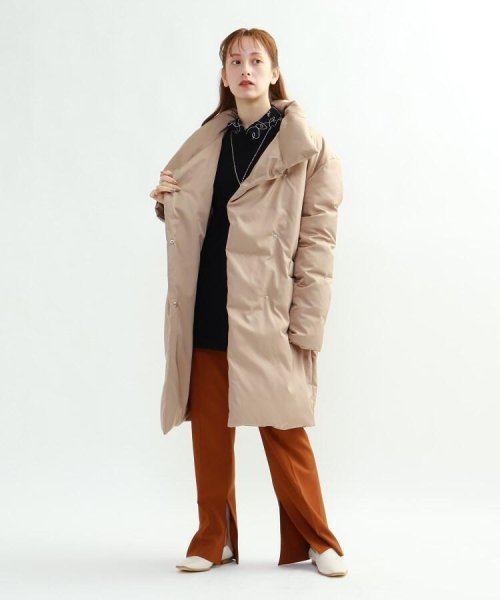 セール L グロスダウンコート インディヴィ Indivi Magaseek