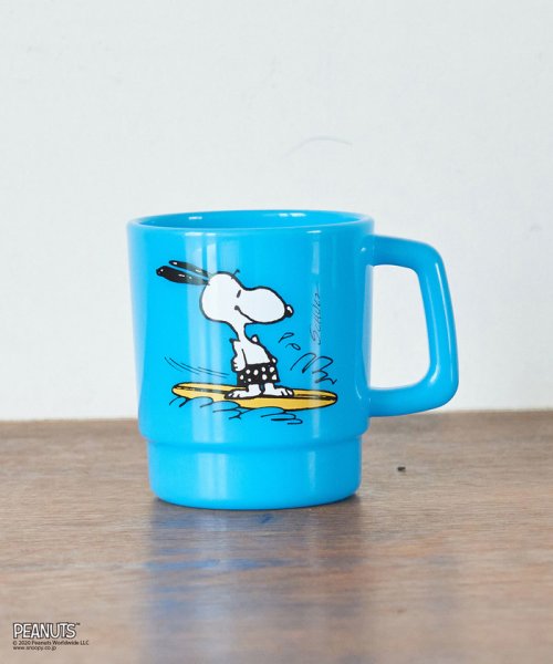 ROPE PICNIC PASSAGE(ロペピクニック パサージュ)/【一部店舗限定】SNOOPY　プラスチックマグ/ネイビー（40）