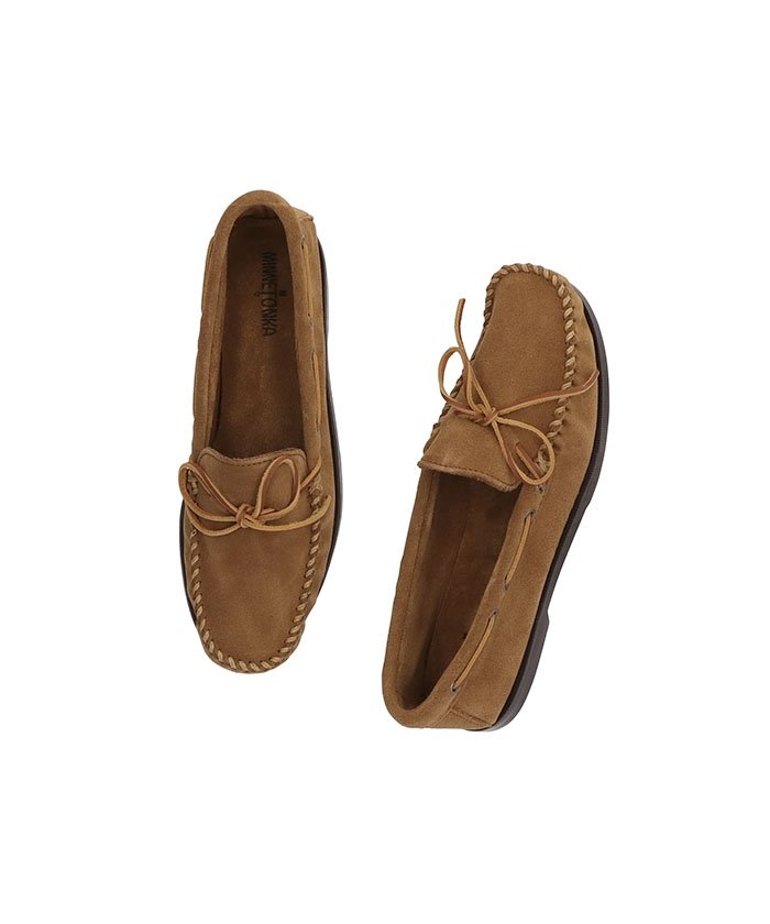 Camp Moc Dusty Brown ミネトンカ メンズ Minnetonka Magaseek