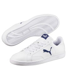 PUMA(PUMA)/ユニセックス プーマ スマッシュ キャット L スニーカー/PUMAWHITE-BLUEDEPTHS