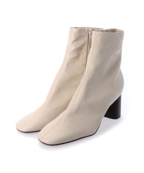 ランダ Randa ストレスフリー ソフトストレッチスタンダードショートブーツ Ivory ランダ Randa Magaseek