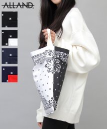 AMS SELECT(エーエムエスセレクト)/【ALLAND/オルランド】BANDANA BAG/バンダナバッグ/エコバッグ/サスティナブル/ブラック系1