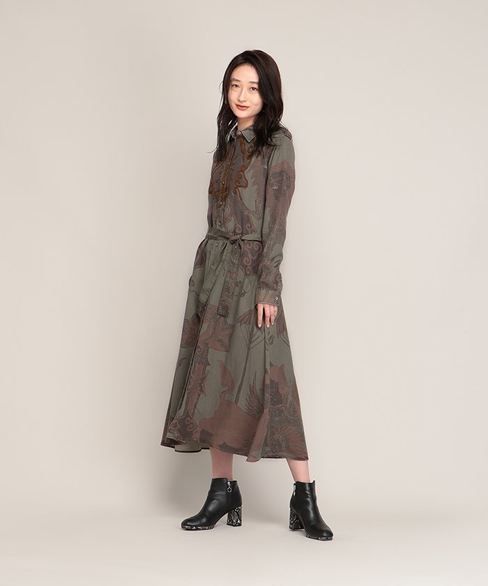 ワンピース長袖 Guardians デシグアル Desigual Magaseek ワンピース長袖 Guardians デシグアル Desigual Magaseek
