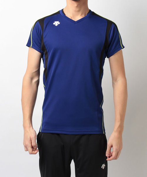 DESCENTE(デサント)/【VOLLEYBALL】半袖ゲームシャツ/ブルー系
