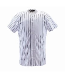 DESCENTE(デサント)/【BASEBALL】フルオープンシャツ（ピンストライプ）/ブラック系