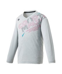 DESCENTE(デサント)/【VOLLEYBALL】長袖プラクティスシャツ（Jr）【アウトレット】/グレー系