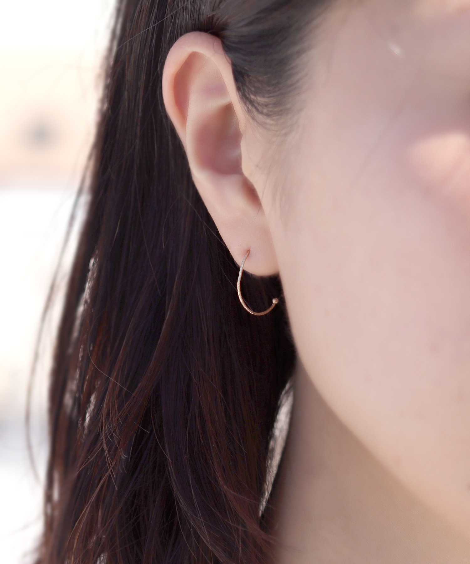 【セール】【CLAIRE】【K10】片耳カットワイヤーシングルイヤー