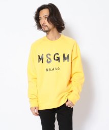 B'2nd(ビーセカンド)/MSGM（エムエスジーエム）LOGO SWEAT/ロゴスウェット/YELLOW