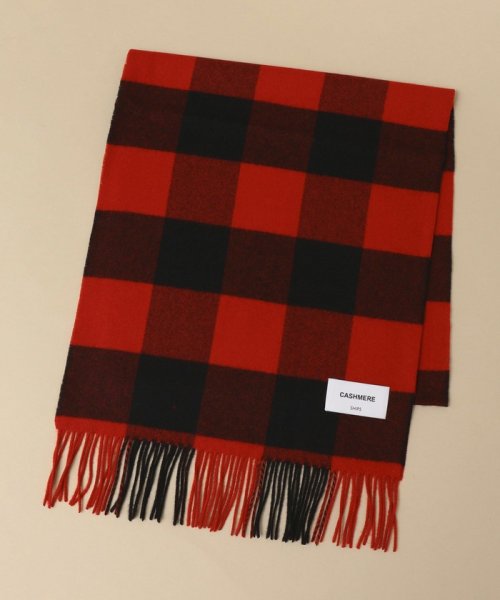 セール Sd カシミヤ ブロック チェック マフラー シップス メン Ships Men Magaseek