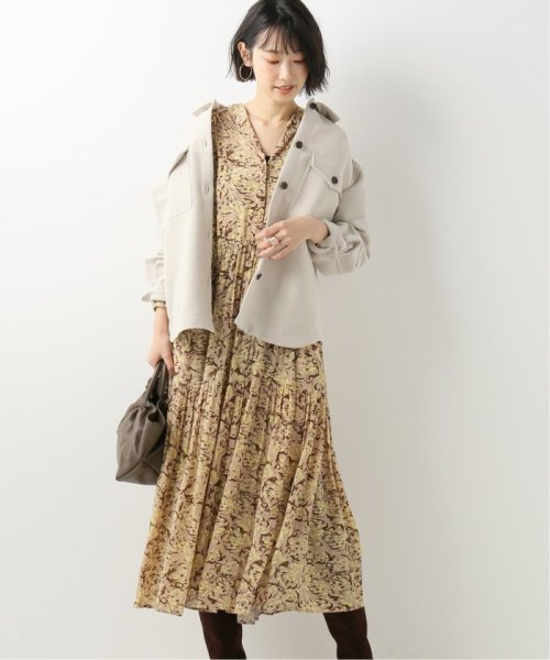 セール Ne Quittez Pas ヌキテパ Fine Crapeflower プリントピンタックワンピース イエナ Iena Magaseek