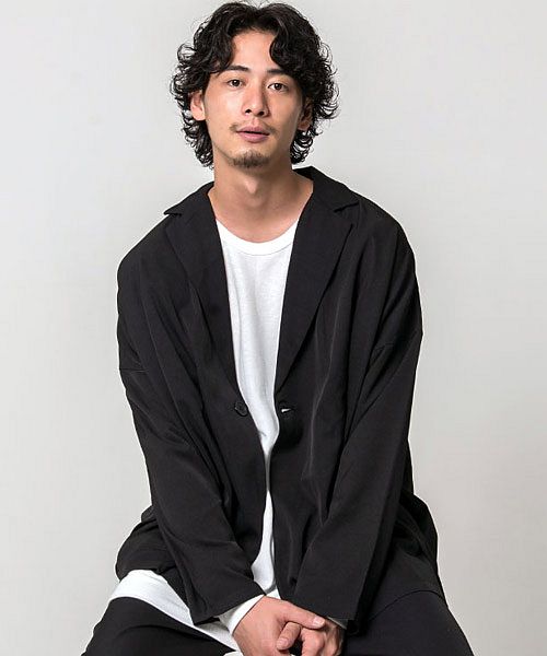 セール】セットアップスーツ メンズ カジュアルスーツ ワイド