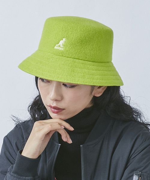 KANGOL(KANGOL)/KANGOL Wool Lahinch/ライム