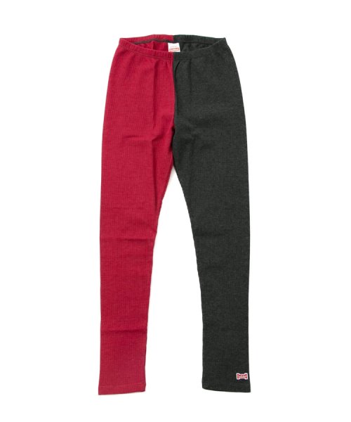 go slow caravan MENS SELECT BRAND(ゴースローキャラバンメンズセレクトブランド)/HEALTHKNIT CRAZY WAFFLE LEGGINGS (715793)/レッド