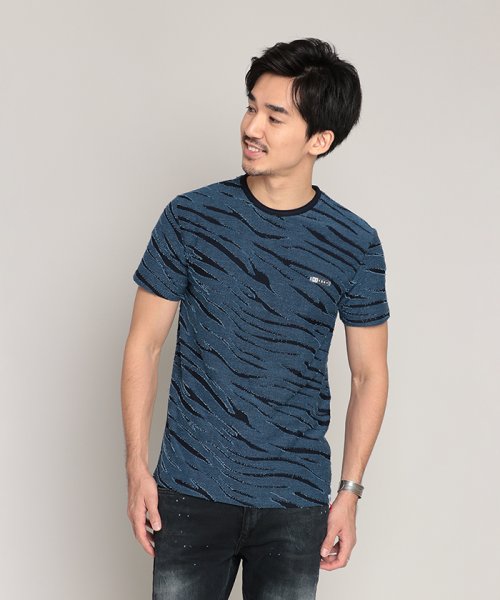 Desigual(デシグアル)/Tシャツ半袖 BORIS/ブルー系