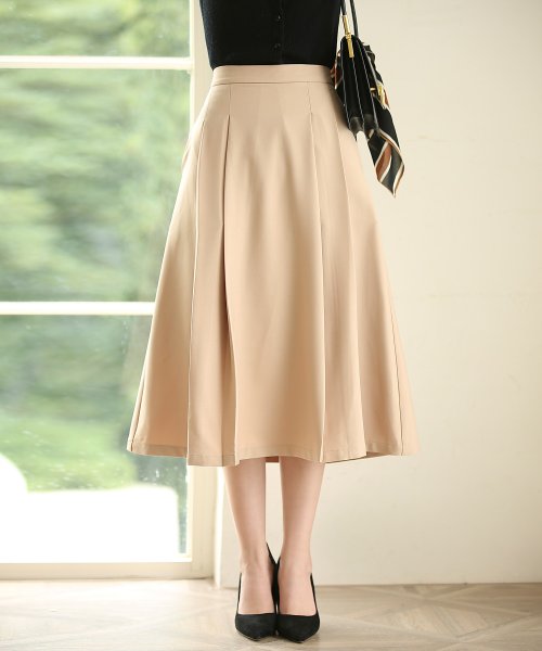 フロントタックフレアスカート セゾン ド パピヨン Saison De Papillon Magaseek