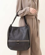 ＜マガシーク＞ エムケーミッシェルクランバッグ カウレザートートバッグ レディース ブラウン F MK MICHEL KLEIN BAG】画像