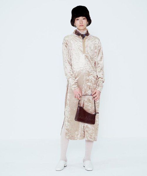 セール 60 Off Ray Beams クラッシュ ベロア 2way ワンピース ビームス アウトレット Beams Outlet Magaseek