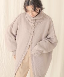 Bab(バブ)/【WEB限定】3WAYダメージタートルニットトップス/ラベンダー