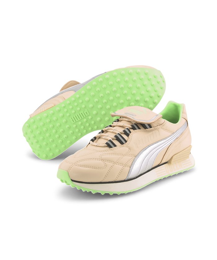 51%OFF！＜マガシーク＞ プーマ PUMA BY PUMA マイル ライダー クイーン ウィメンズ スニーカー レディース NATURALVACHETTA-PUMASILVER 23.5 PUMA】 セール開催中】