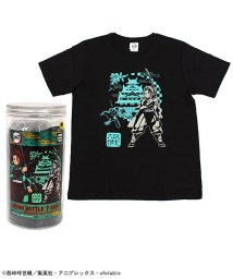 TopIsm(トップイズム)/鬼滅の刃（きめつのやいば）ボトルTシャツ限定モデル3種類/ブラック系1