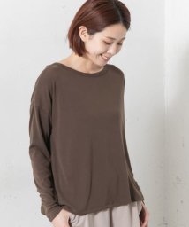 URBAN RESEARCH Sonny Label(アーバンリサーチサニーレーベル)/SLAB Cropped Long T－shirts/ブラウン