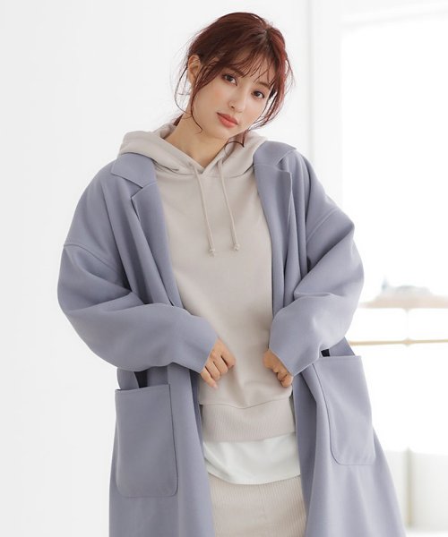 セール 裏毛フーディーtシャツレイヤーチュニック イング Ingni Magaseek