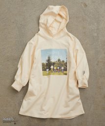 ROPE' PICNIC　KIDS(ロぺピクニックキッズ)/【ROPE' PICNIC KIDS】【PEANUTS】別注フーディーチュニックワンピース/キナリ（16）