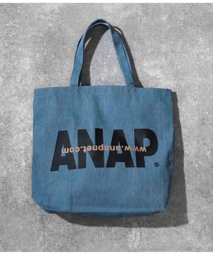 Anapロゴデニム風バッグ アナップ Anap Magaseek Anapロゴデニム風バッグ アナップ Anap Magaseek