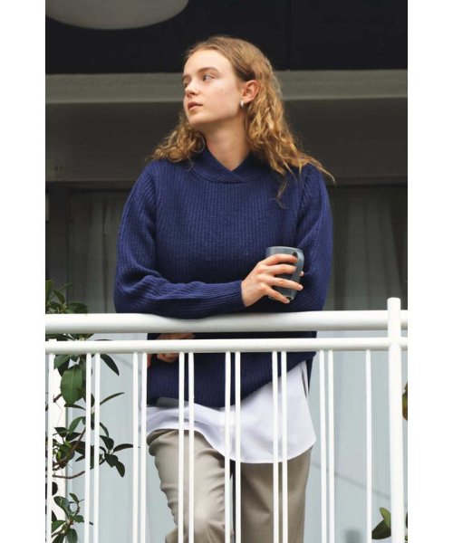 セール シャツレイヤードニット ヒューマンウーマン Human Woman Magaseek